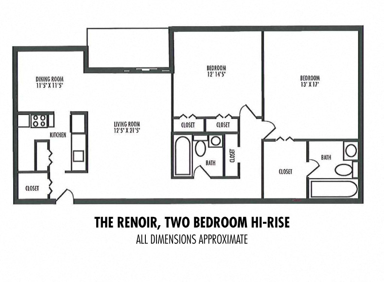 Suite A Floorplan